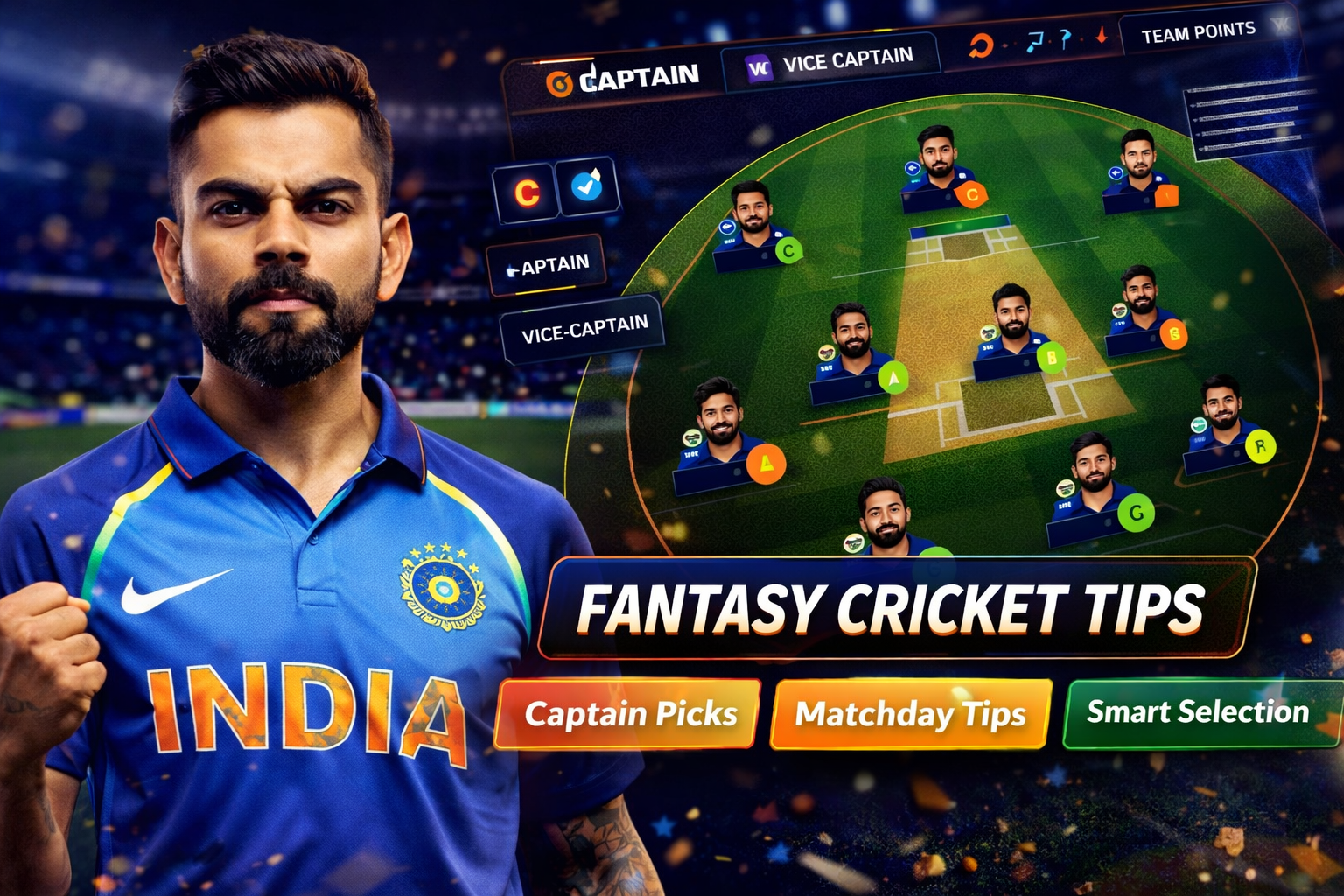 fantain fantasy cricket pick checklist