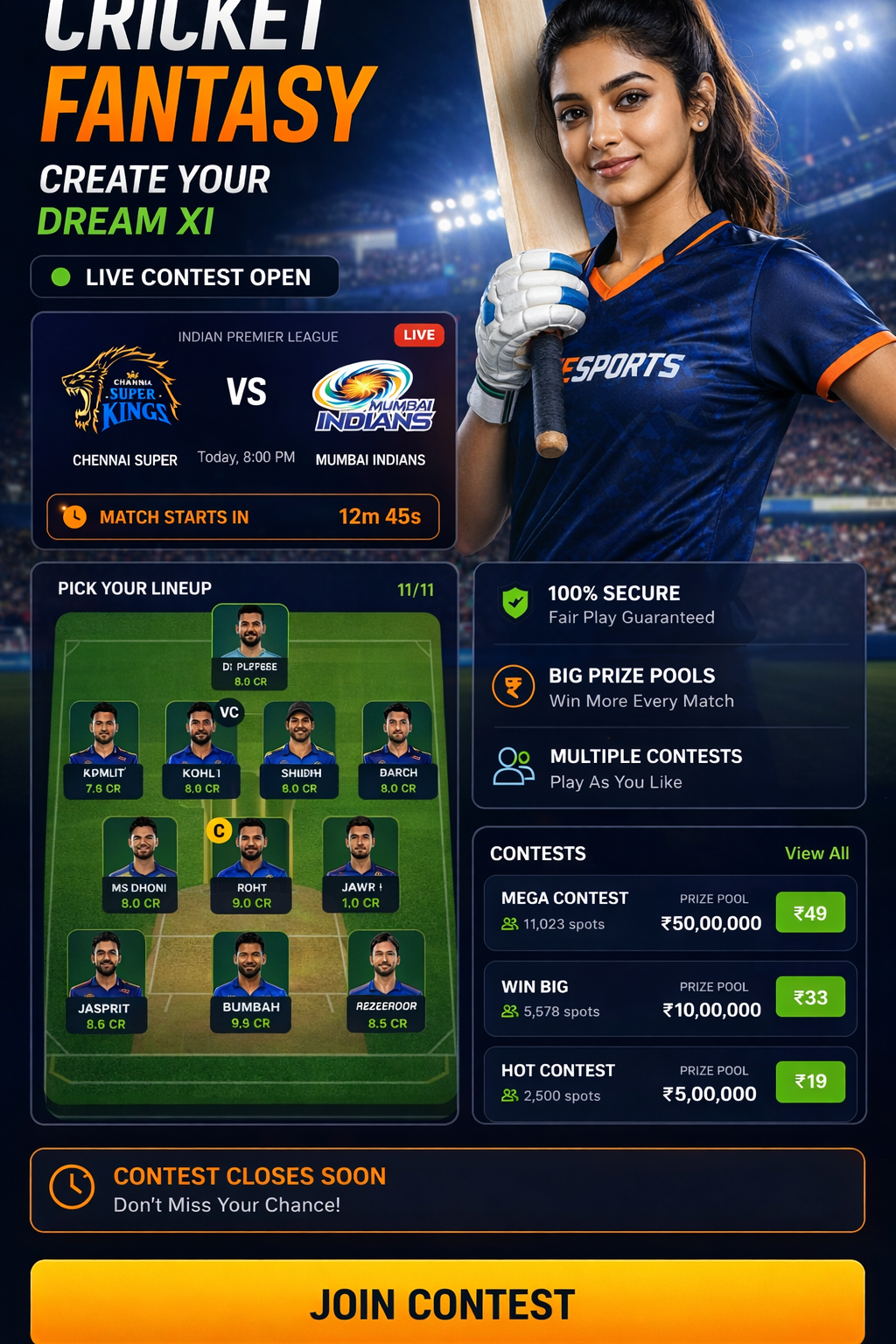 fantain matchday team picks
